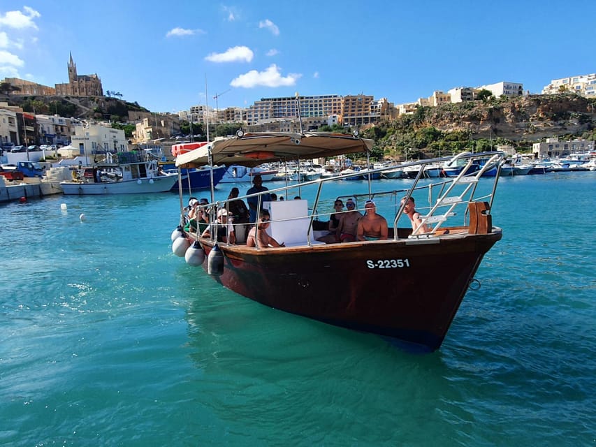Private Boat Charter - Comino/Parts of Gozo - Starting at Cirkewwa, Marfa, or Mgarr Harbour