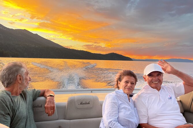 Private Boat Charter Emerald Bay in the Grateful Red - DL Bliss State Park and Rooster Rock