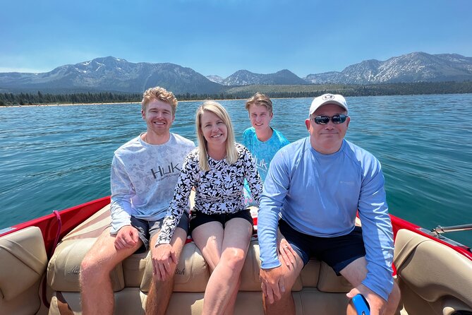 Private Boat Charter Emerald Bay in the Grateful Red - Custom stops beyond Emerald Bay