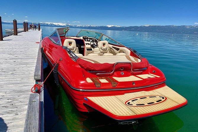 Private Boat Charter Emerald Bay in the Grateful Red - Captains, boat comfort, and safety