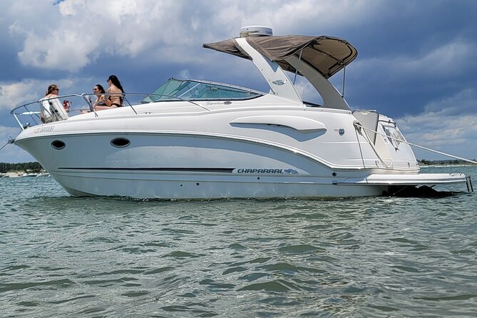 Private Boat Charter for Masonboro Island and Wrightsville Beach - What the boat setup means for your group