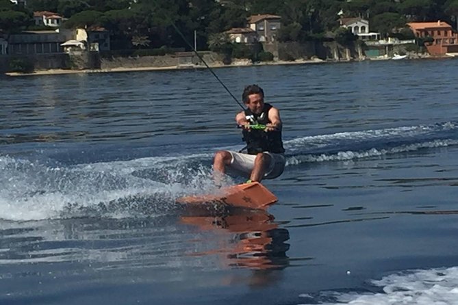 Private Boat Charter including Water Sports in Bay of St Tropez - Swimming at Plage des Graniers