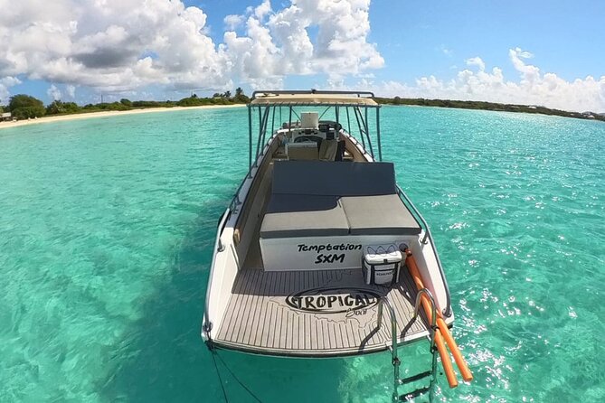Private Boat Charter Saint Martin & natural reserve - Happy Bay gives you a scenic first look