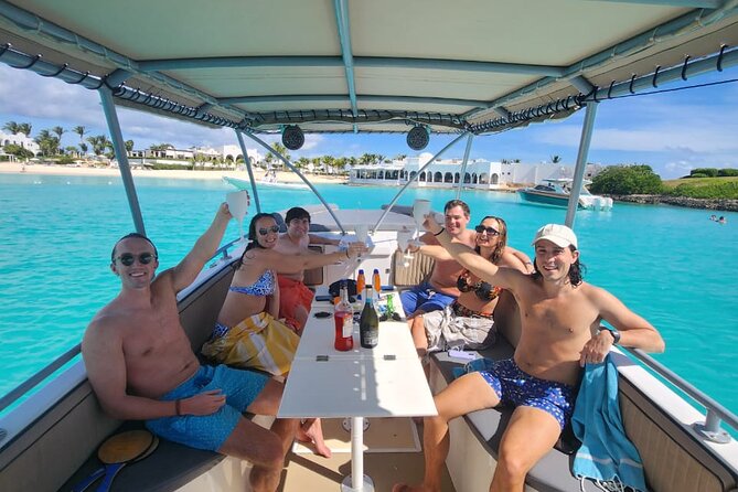 Private Boat Charter Saint Martin & natural reserve - What is included on the boat
