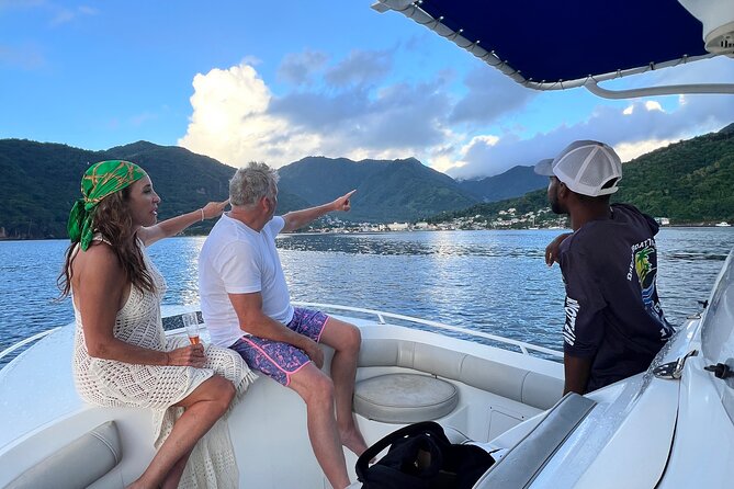 Private Boat Charter St. Lucia, boat tour to Soufriere. Full day - The crew and the personal touch