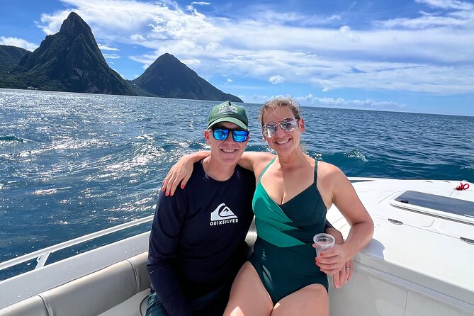 Private Boat Charter St. Lucia, boat tour to Soufriere. Half day. - Why a private boat works well on St. Lucia’s west coast