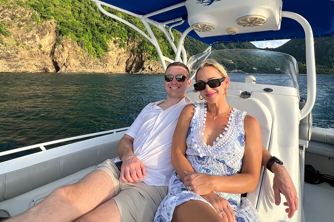 Private Boat Charter St. Lucia, boat tour to Soufriere. Half day. - What the crew adds to the outing