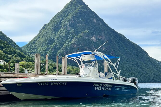 Private Boat Charter St. Lucia, boat tour to Soufriere. Half day. - What is included, and what is not