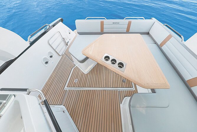 Private Caldera Cruise with Motor Yacht in Santorini - Thirassia and the best meal setting