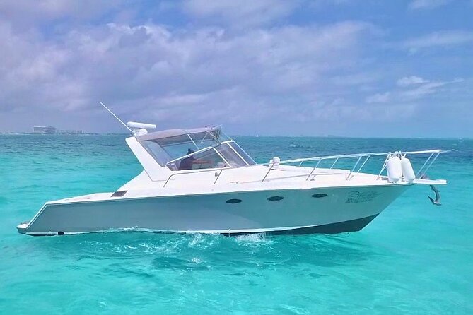 Private Cancun Yacht Tour 42ft up to 8 pax - Choosing two, four, or six hours