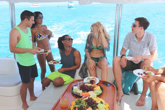Private Catamaran Charter on Wyuna - Cliff jumping is an optional thrill, not the whole tour