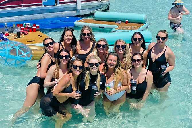 Private Crab Island Boat Charter up to 15 people - What the private Crab Island charter is really like