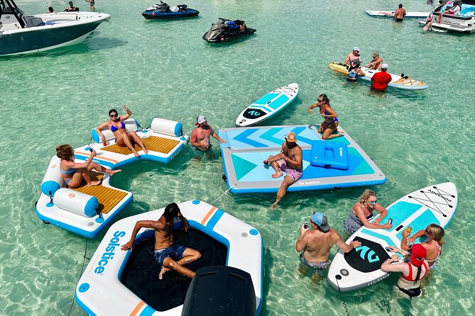 Private Crab Island Boat Charter up to 15 people - Reaching Crab Island by private boat
