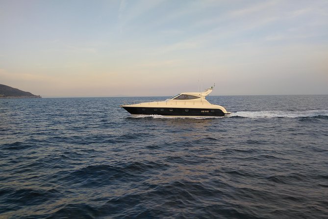 Private Cruise around Capri - yacht 50' - Marina Piccola, the Faraglioni Rocks, and Tiberius Jump