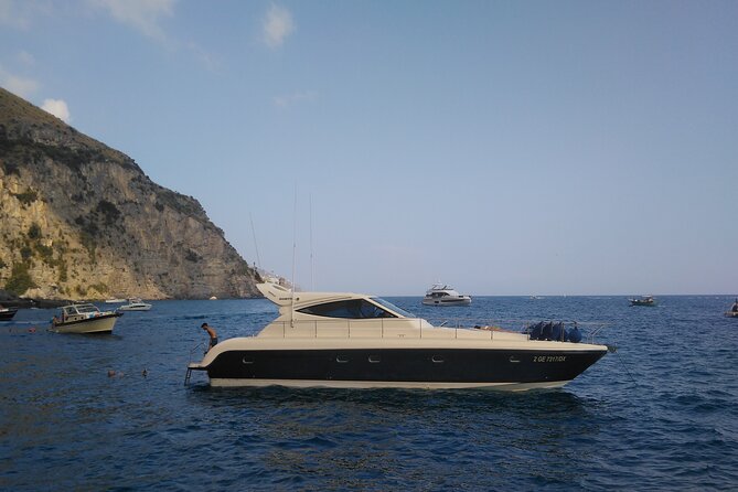 Private Cruise to Capri and Amalfi coast from Positano or Amalfi - yacht 50' - Capri boutiques, swimming, or time on deck