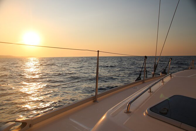Private Evening Sailing Boat Charter - What the private price buys you