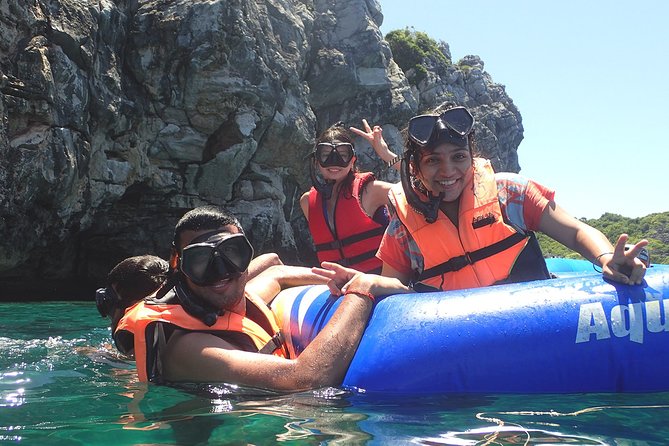 Private Full-Day Blue Dragon Yacht to Angthong National Marine Park - Emerald Lake and the steep climb at Ko Mae Ko