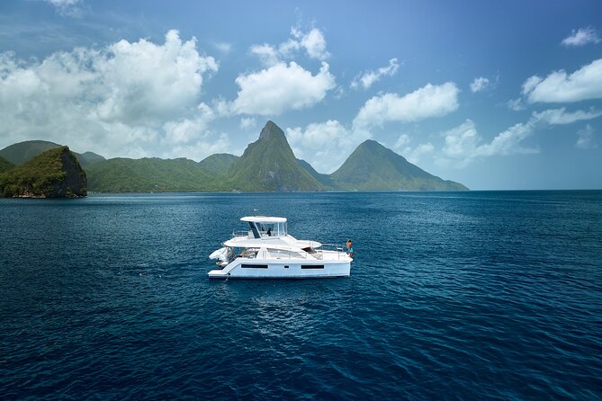 Private Full Day Luxury Catamaran Excursion - Marigot Bay brings the first scenic pause