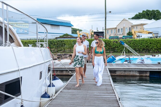 Private Full Day Luxury Catamaran Excursion - The Pitons from the sea