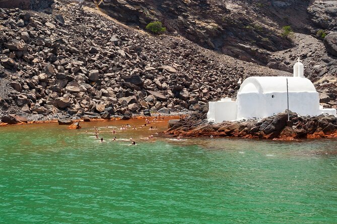 Private Full-Day Motor Yacht Cruise with Meal, Open Bar+Transfers - Leaving from Vlychada Port