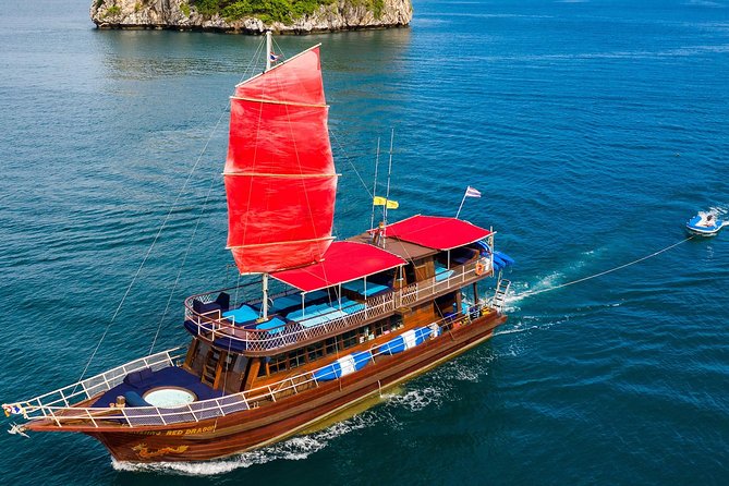 Private Full-Day Red Dragon Yacht to Angthong National Marine Park - Lunch among Ang Thong’s limestone islands