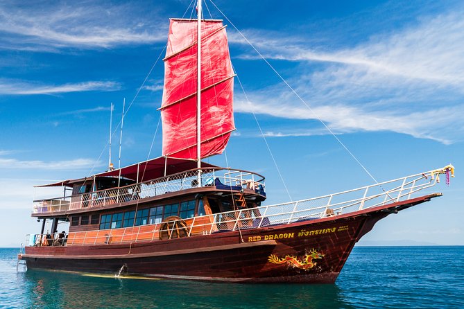 Private Full-Day Red Dragon Yacht to Angthong National Marine Park - Ko Mae Ko and the Blue Lagoon climb