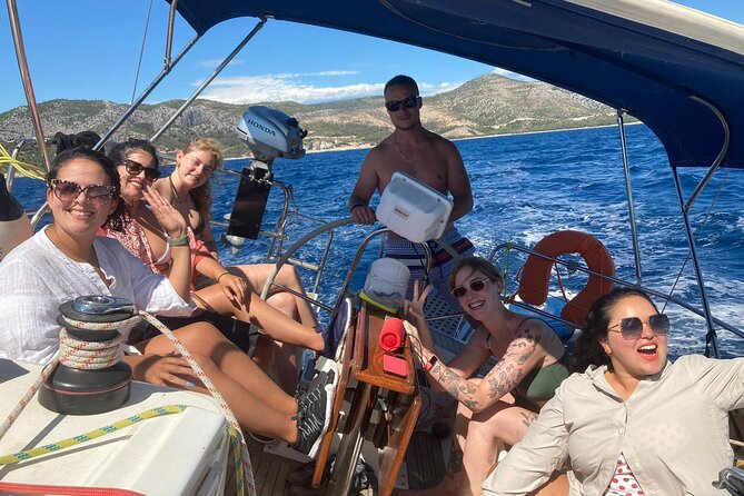 Private - Half Day Sailing from Hvar on a modern sail yacht (up to 8 travellers) - Swimming, snorkeling, and paddleboarding