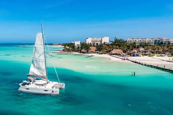 Private Luxury Catamaran Cancun to Isla Mujeres | For up to 30 pp - A private catamaran day with a short, focused route