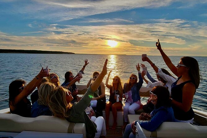 Private Luxury Catamaran Champagne Sunset Cruise - Heading west as the St. Thomas sun drops