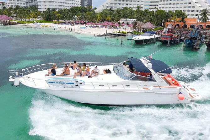 Private Luxury Yacht 55FT Rental in Cancun - Starting in Nichupte Lagoon