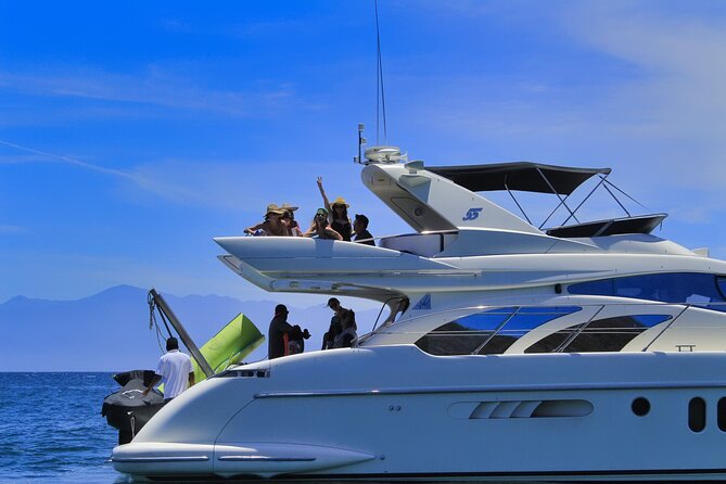 Private Luxury Yacht Chica 55' VIP All Inclusive + Jet Ski - Los Arcos, caves, and one of the bay’s best snorkel stops