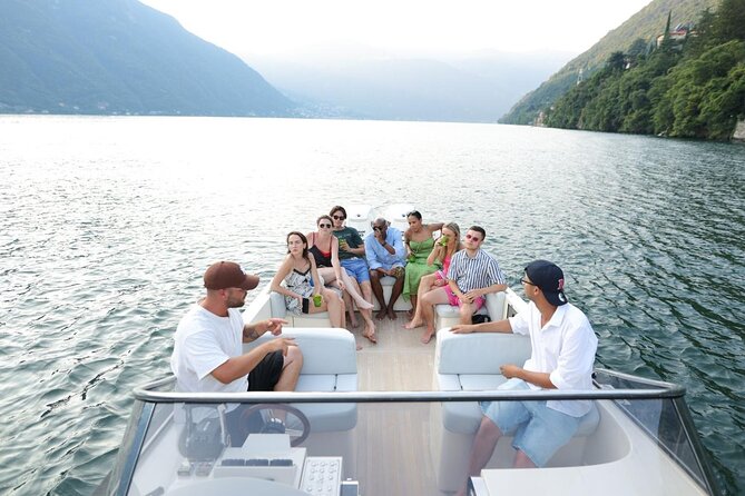 Private Open Bar Tour with Luxury Boat on Lake Como 2H 4H - Brienno, Laglio, and the famous villas