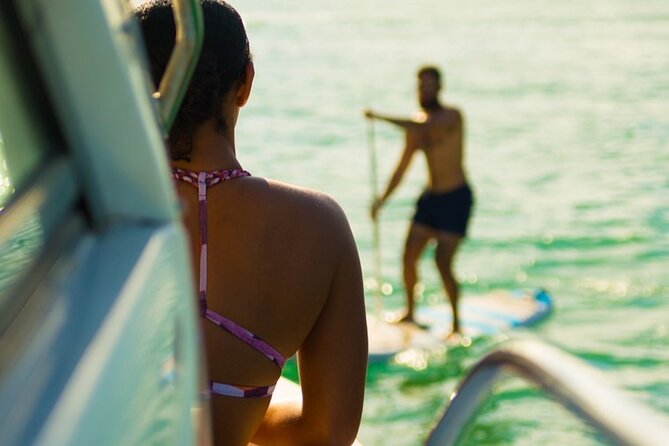 Private PADDLE-BOARD and YACHT Adventure - Lunch, Drinks, and the Practical Comforts