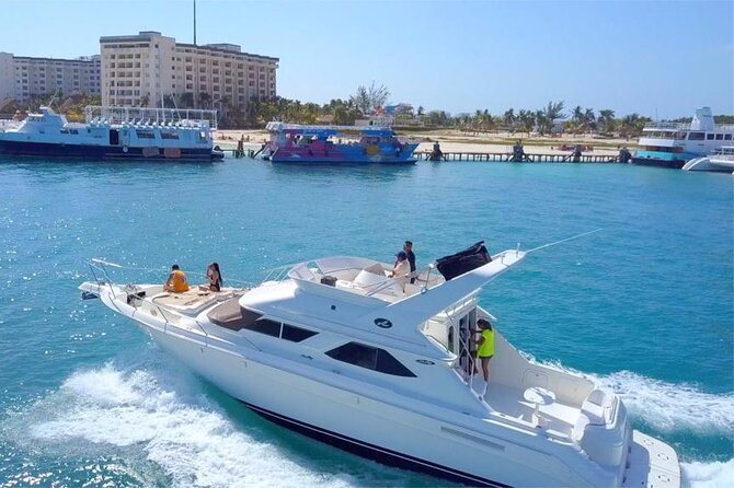 Private SeaRay 47ft Yacht Rental Cancun 23P6 - What the Route Really Includes