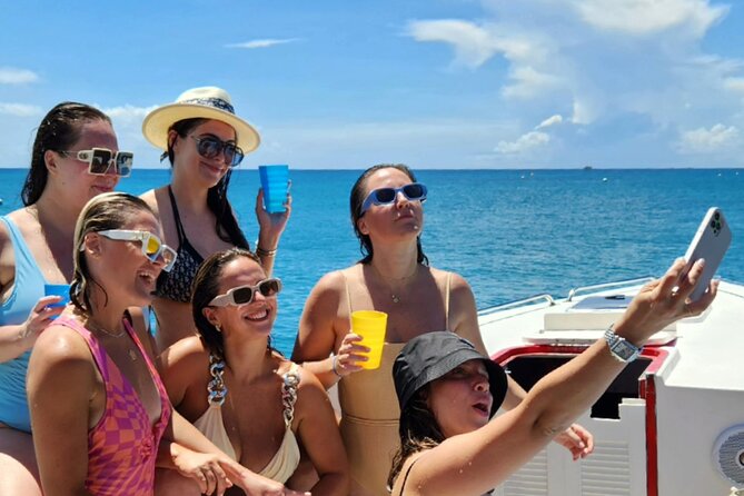 Private Speed Boat Charter in St Maarten & Nature Reserve - Creole Rock is the main snorkeling stop