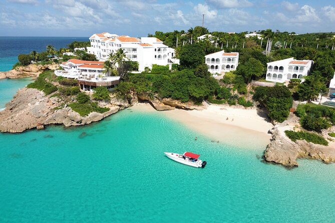Private Speed Boat Charter to Anguilla - Little Bay is the quiet, boat-only stop
