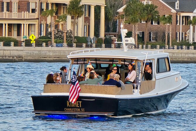 Private Sunset Harbor Tour 20 passenger party Yacht Kismet - A private sunset on Charleston Harbor