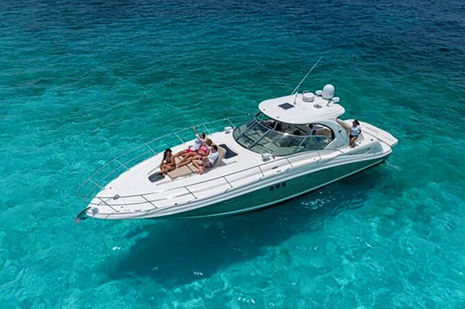 Private Tour of Cancun to Isla Mujeres by 45-foot Yacht. - Ceviche, lunch, and the drink package