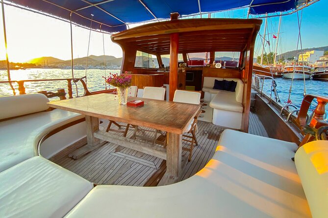 Private VIP Gulet Boat Tour With Lunch in Bodrum For 6 Hour - Leaving Kumbahçe harbor for Karaada