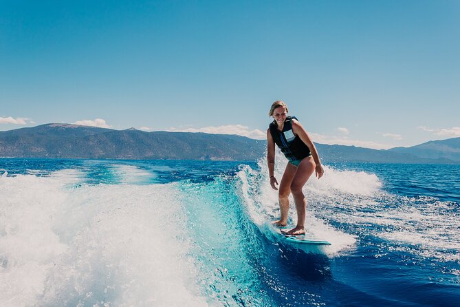 Private Wakesurf/Wakeboard Boat Charter Lake Tahoe - Key points to know before booking