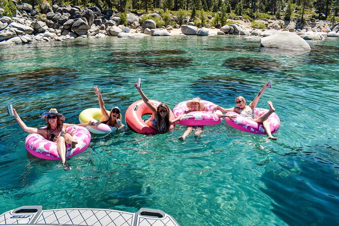 Private Wakesurf/Wakeboard Boat Charter Lake Tahoe - Leaving from Venice Drive in South Lake Tahoe