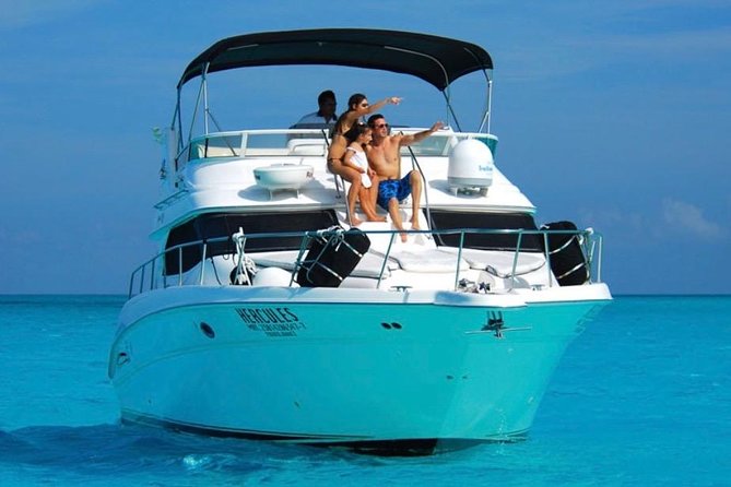 Private Yacht - 46 ft SeaRay Cancun Bay Snorkel 23P4 - Weather can shape the whole day