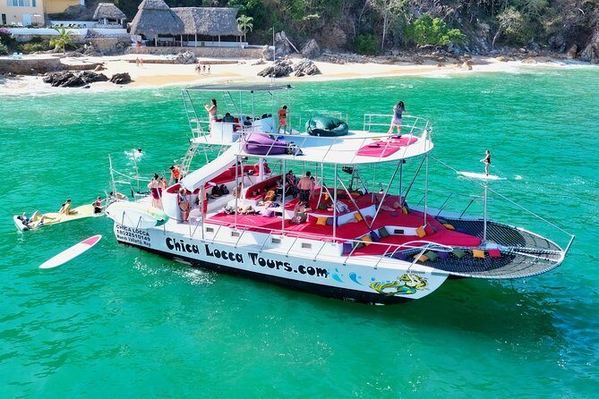 Private Yacht Charter on ChicaFun 1 Waterslides all inclusive - Los Arcos, the best choice for snorkeling