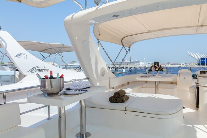 Private Yacht Dubai: Rent 61 ft Luxury Yacht up to 30 people - Ain Dubai and the final views