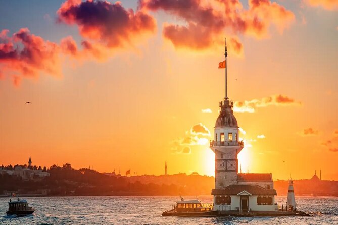 Private Yacht Istanbul Sightseeing or Special Occasion - Maiden’s Tower and the final return