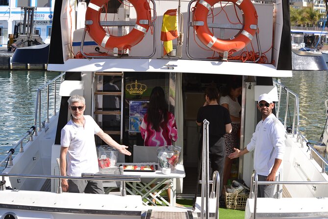 Private Yacht Sailing along the Marbella Coast - Music, drinks, dolphins, and the human touch