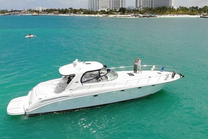 Private Yacht SEARAY SUNDANCER 60ft up to 20 pax 23P1 - Setting out from Sunset Marina in Cancun