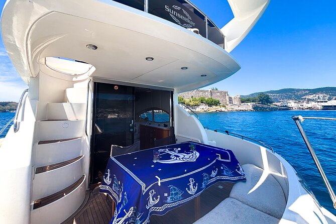 Private Yacht Tour in Bodrum at Sunset with Dinner - 3 Hours - Practical planning at Halikarnas Pier