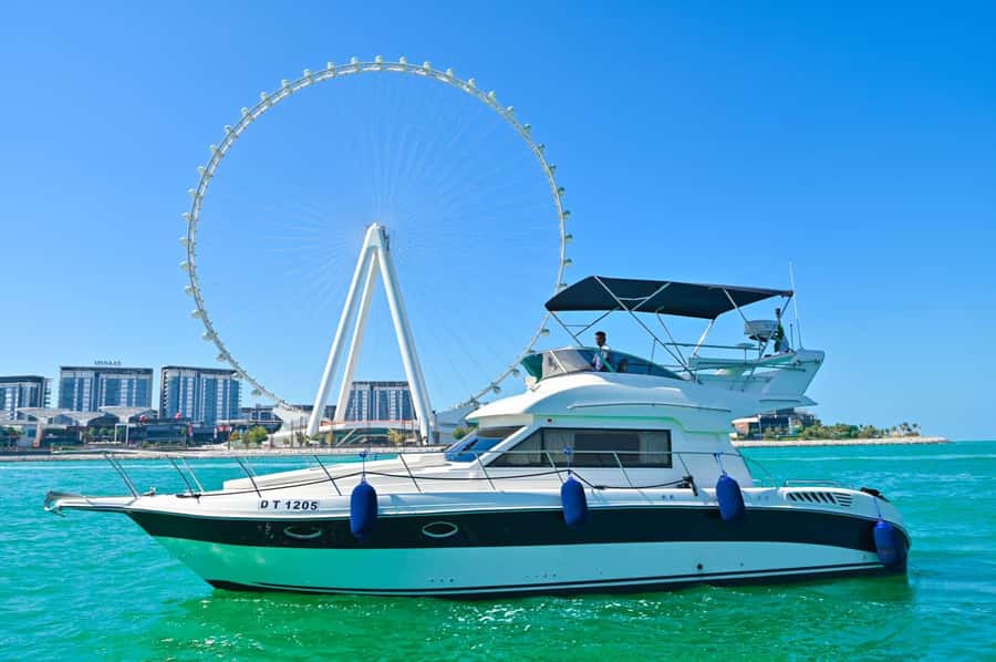 Private Yacht Tour with Marina, JBR, Atlantis & Palm Views - Why seeing Dubai from the sea changes the view