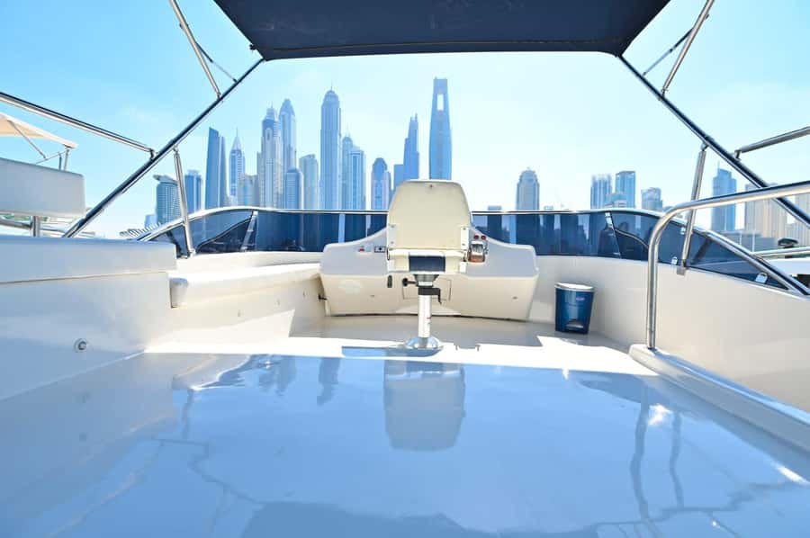 Private Yacht Tour with Marina, JBR, Atlantis & Palm Views - What is included on the 45-foot yacht